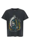 Gallery Dept. Mens Vintage Black Big Reaper Graphic Cotton-jersey T-shirt Xl In Gray