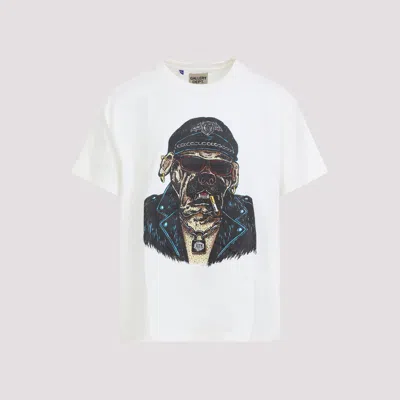 Gallery Dept. Biker Dog Mini T-shirt In White
