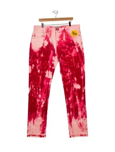 Pre-owned Gallery Dept. Biscayne 5001 Slim Fit Jeans In Red