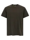 Gallery Dept. Logo-print Washed-effect T-shirt In Green