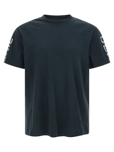 Gallery Dept. Black French Collector T-shirt In Blue