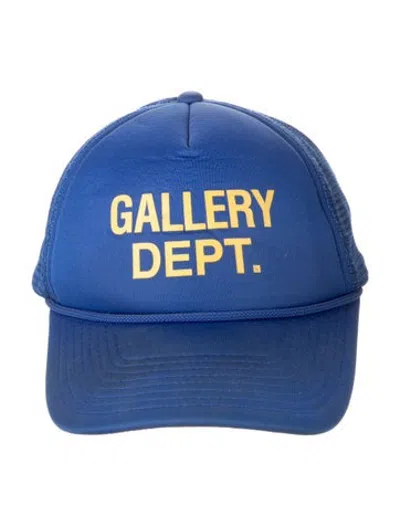 Pre-owned Gallery Dept. Blue Logo Trucker Hat