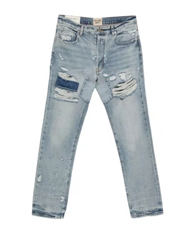 GALLERY DEPT. GALLERY DEPT. BOWERY 5001 STRAIGHT-LEG DISTRESSED JEANS