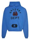 Gallery Dept. Boxing Gloves Logo "royal Blue" Hoodie In Blue