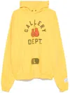 Gallery Dept. Boxing Merch Hoodie In Yellow