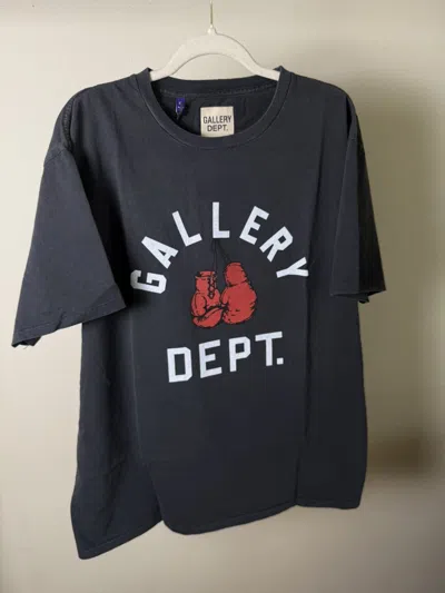 Pre-owned Gallery Dept. . Boxing Merch Tee Shirt In Black