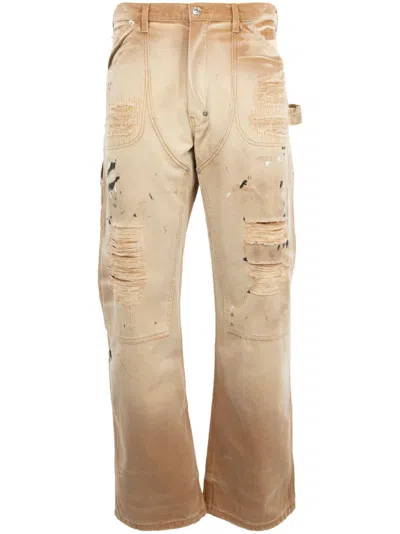 Gallery Dept. Branko Carpenter Trousers In Beige