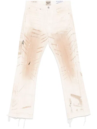 Gallery Dept. Brisko La Flare Jeans In Antique White