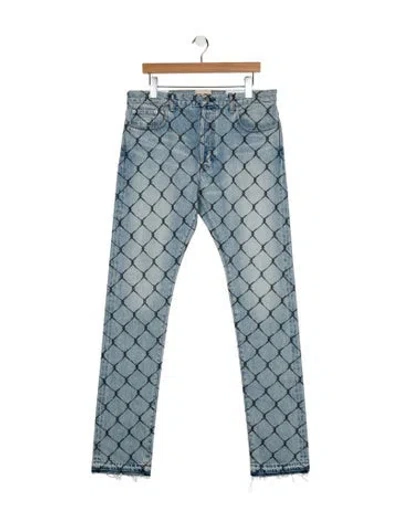 Pre-owned Gallery Dept. Cage 5001 Skinny Jeans W/ Tags In Blue