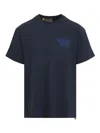 Gallery Dept. Logo Short-sleeved T-shirt In Blue