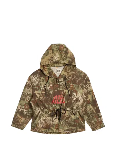 Gallery Dept. Camouflage-print Hoodie In Green