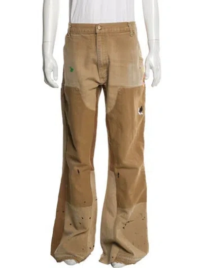 Pre-owned Gallery Dept. Carpenter Bootcut Jeans In Neutral