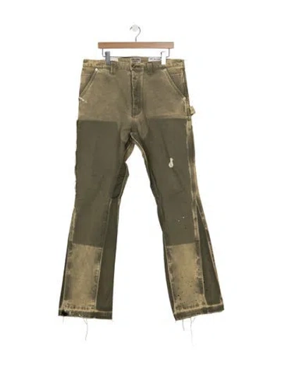 Pre-owned Gallery Dept. Carpenter Flare Pants In Neutral