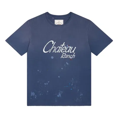 Pre-owned Gallery Dept. Chateau Ranch Tee 'navy' | Blue | Men's Size Xl