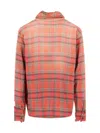 Gallery Dept. Check Marley Shirt In Red/orange