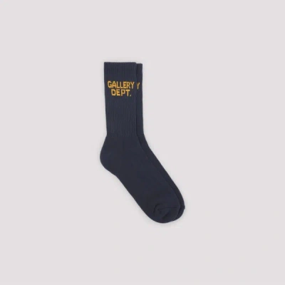 Gallery Dept. Printed Knitted Socks In Black