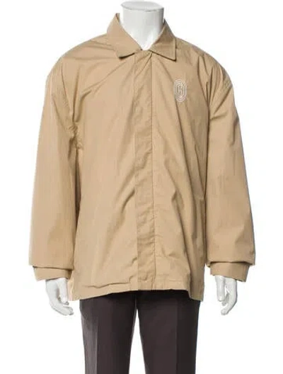 Pre-owned Gallery Dept. Coaches Windbreaker In Neutral