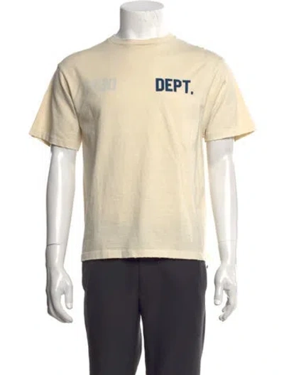 Pre-owned Gallery Dept. Coach/student Reversible Graphic Print T-shirt In Neutrals