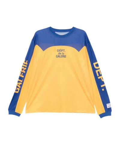 Gallery Dept. Color-blocked T-shirt In Yellow