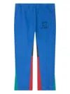 Gallery Dept. Colour-block Track Pants In Blue
