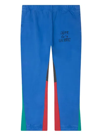 Gallery Dept. Colour-block Track Pants In Blue
