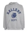Gallery Dept. Cotton Art Dept. Logo Hoodie In Grey