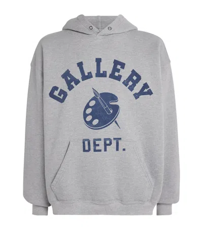 Gallery Dept. Cotton Art Dept. Logo Hoodie In Grey