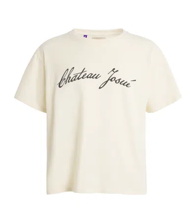 Gallery Dept. Cotton Chateau Josué T-shirt In White