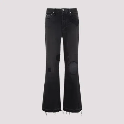 Gallery Dept. Cotton Og La Flare Jeans In Black