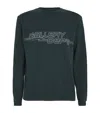Gallery Dept. Mens Skate Graphic-print Cotton Top Secondhand Black In Green