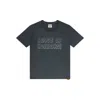 Gallery Dept. Horrors Glittered Printed Cotton-jersey T-shirt In Gray