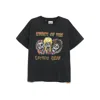 Gallery Dept. Mens Night Of The Living Dead Graphic-print Cotton T-shirt Graphite In Black
