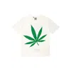 Gallery Dept. Weed Crewneck T-shirt In White