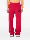 Gallery Dept. Cotton Team Sweatpants In Red
