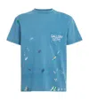 Gallery Dept. Cotton Vintage Logo T-shirt In Blue