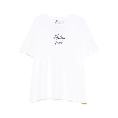 Gallery Dept. Crew Neck Supima Cotton T-shirt In White