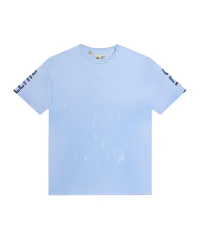 Gallery Dept. Crew Neck T-shirt In Blue