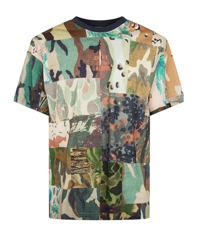 Gallery Dept. Crew Neck T-shirt In Multi