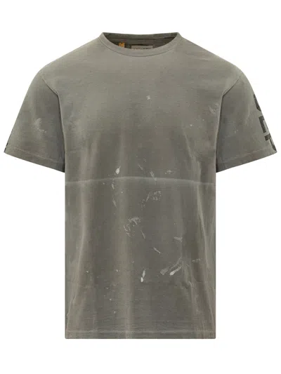 Gallery Dept. Cut Sleeves Vintage Effect T-shirt In Pablo