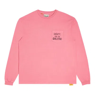 Pre-owned Gallery Dept. De La Galerie Long-sleeve 'salmon' In Pink