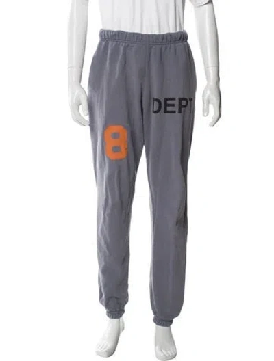 Pre-owned Gallery Dept. Deep Logo Graphic Print Lounge Bottoms In Multi