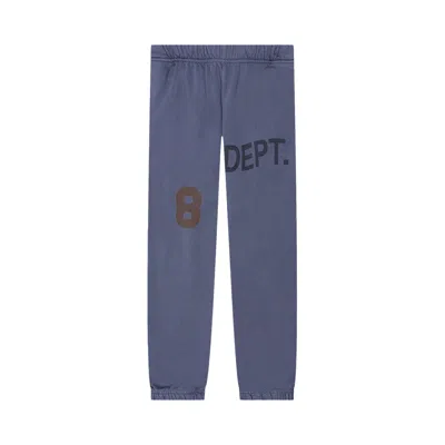 Pre-owned Gallery Dept. Deep Logo Sweatpants 'navy' | Blue | Men's Size S