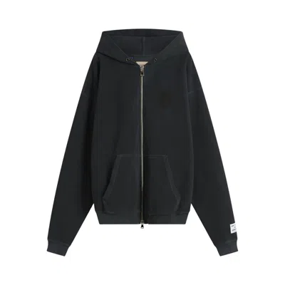 Pre-owned Gallery Dept. Deluxe Full Zip 'washed Black' | Men's Size L