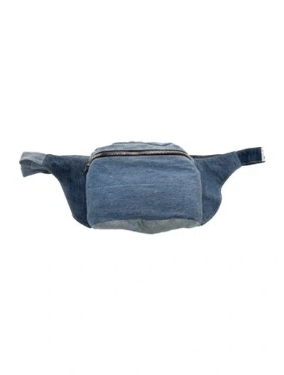 Pre-owned Gallery Dept. Denim Travel Sack In Blue