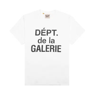 Pre-owned Gallery Dept. Dept De La Galerie Classic Tee 'white'