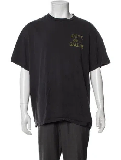 Pre-owned Gallery Dept. Dept De La Galerie Graphic Print T-shirt In Blue