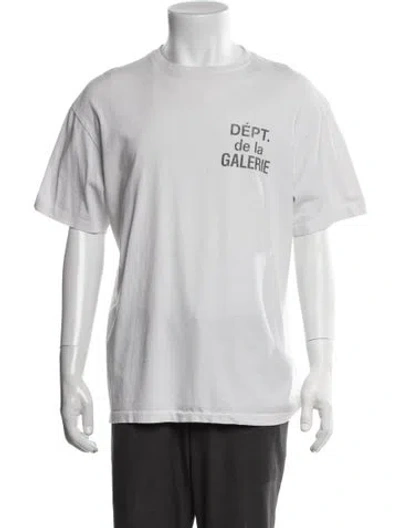 Pre-owned Gallery Dept. Dept De La Galerie Graphic Print T-shirt In White