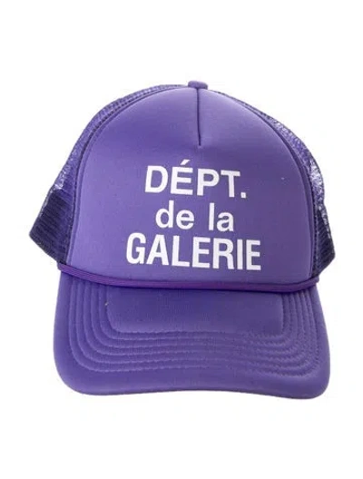 Pre-owned Gallery Dept. Dept De La Galerie Purple Snapback Hat