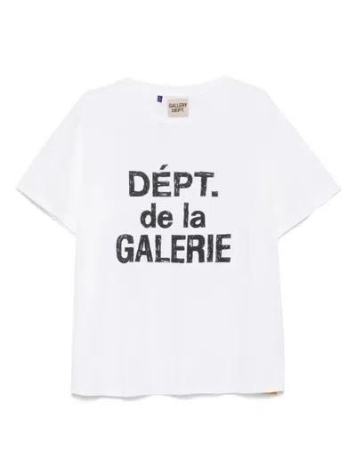 Gallery Dept. Dept De La Galerie T-shirt In White