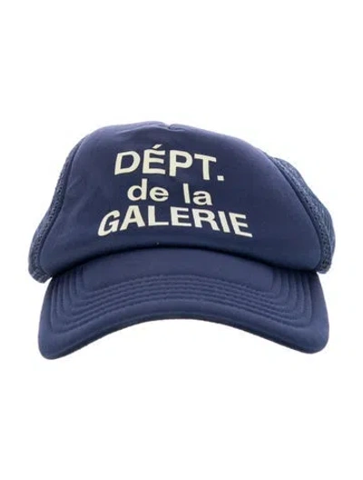 Pre-owned Gallery Dept. Dept De La Galerie Trucker Hat In Blue